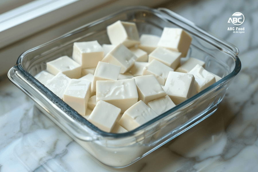 5 Bảo quản đậu phụ không cần tủ lạnh